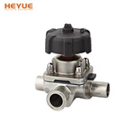 3-veis sanitærmembranventil